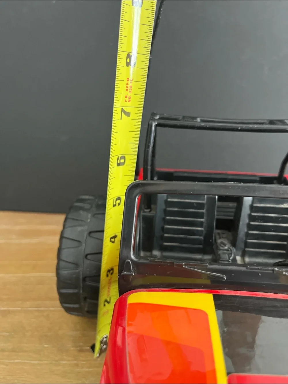 Vintage Tonka Jeep DJ Dune Buggy Pressed Steel Off Road 4x4 Red MR970 Toy 811850